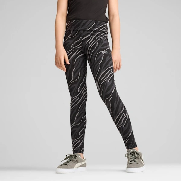 PUMA ESS+ ANIMAL: Legginsy dla dużych dzieci! Dzika zabawa w stylu! Wygoda i trend w jednym!